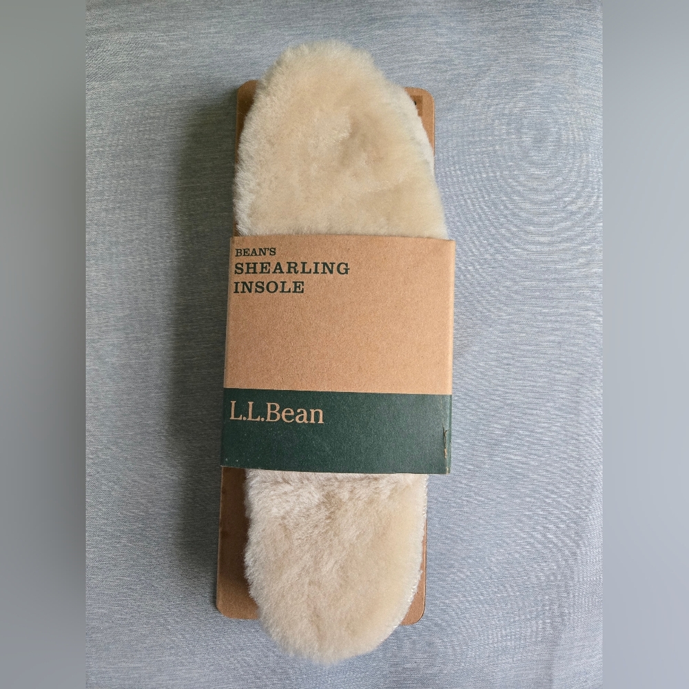 L.L. Bean shearling insoles NIB